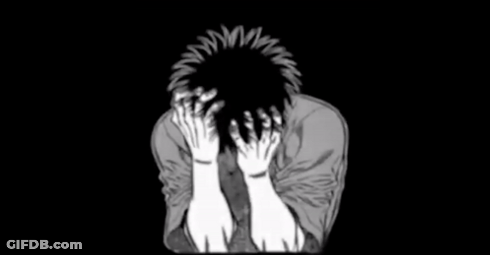 Ippo Makunouchi Shaking Animation GIF