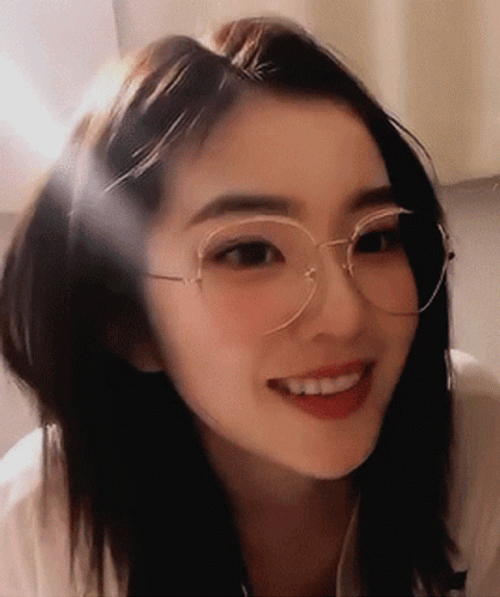 Irene Red Velvet Glasses Cute Smile GIF