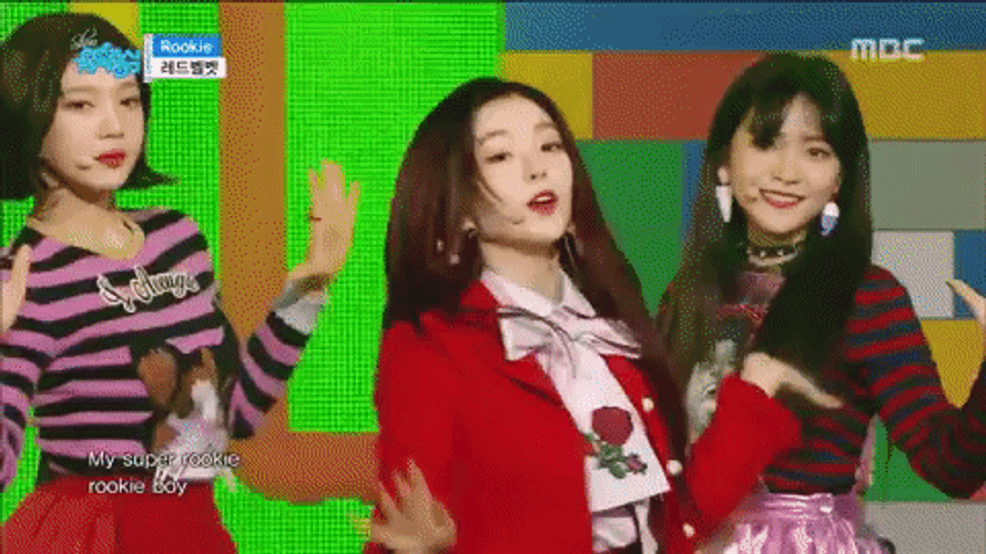 Irene Red Velvet Rookie Stage GIF