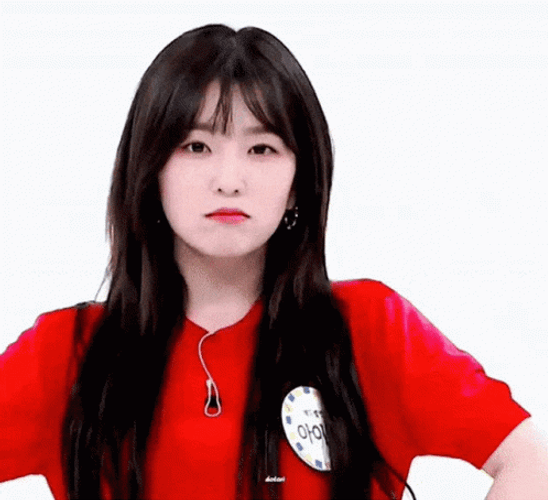 Irene Red Velvet Sad Aegyo GIF