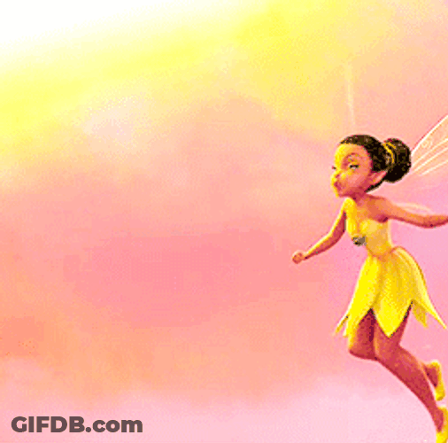 Iridessa Fairy Catching Sun Ray GIF