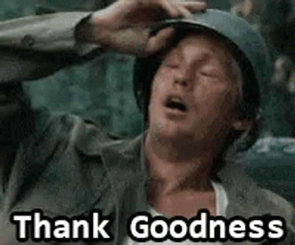 Iris Vos Soldier Thank Goodness GIF