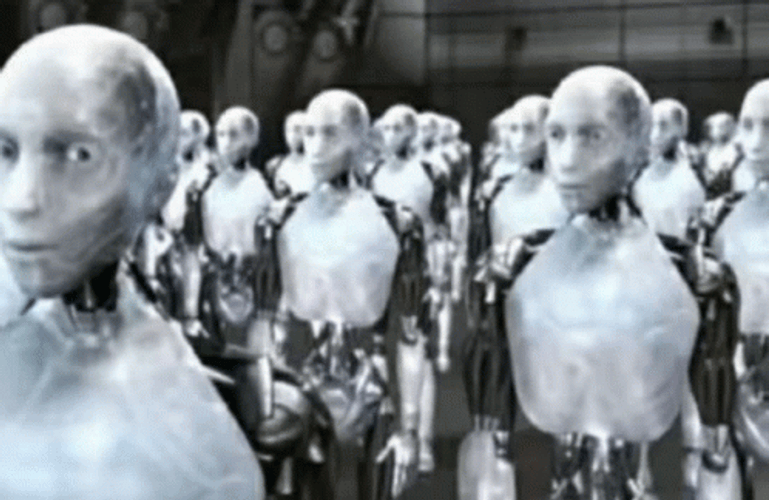 Irobot Caught On Camera Peeping GIF