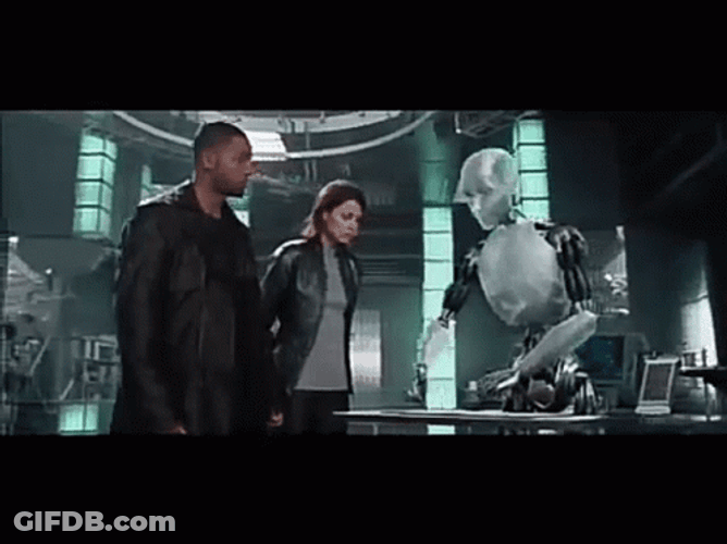 Irobot Simultaneously Use Two Hands To Draw GIF