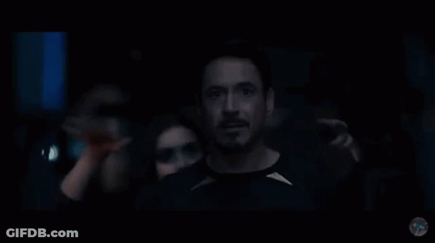 Iron Man Getting Hypnotized By Wanda GIF