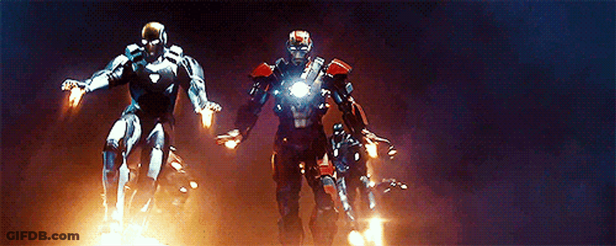 Iron Man Suit Up Legend Lives On GIF