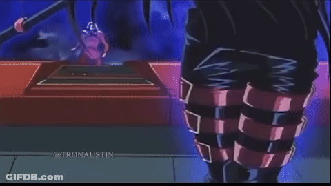 Iron Vision Cartoon Character GIF