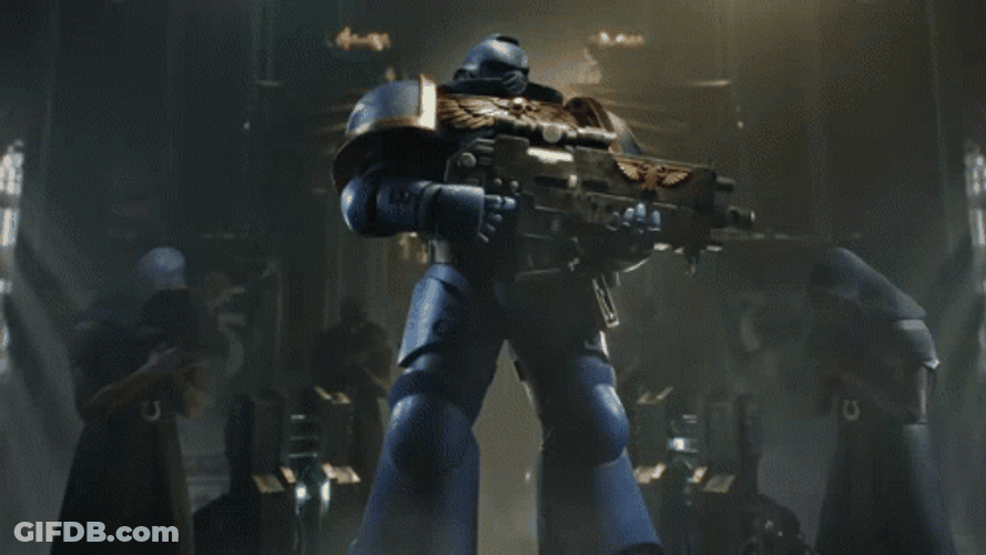 Iron Wrath Doom Space Marine GIF