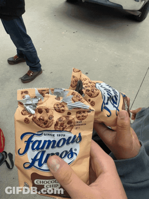 Irresistible Famous Amos Cookie Aroma GIF