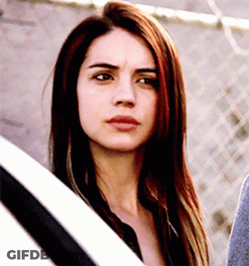 Irritated Adelaide Kane Eye Roll GIF