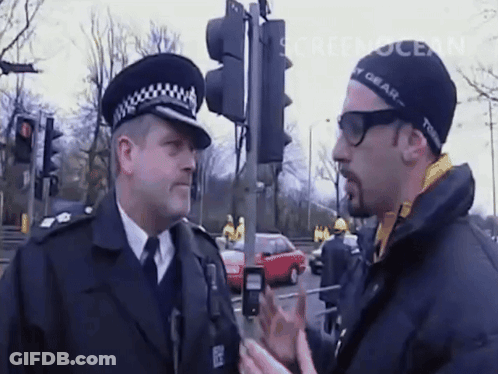 Is It Coz I Is Black Ali G GIF