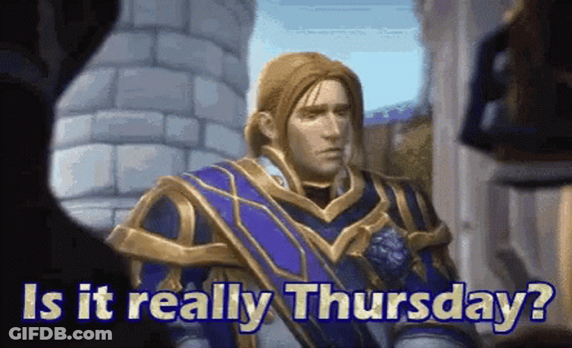 Is It Really Thursday Work Meme GIF