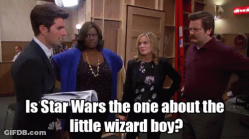 Is Star Wars About Little Wizard Boy GIF