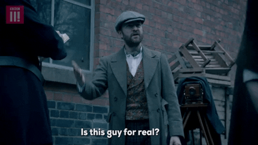 Is This Guy For Real GIF