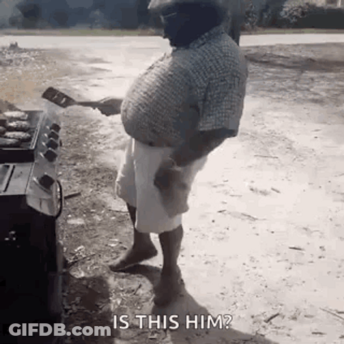 Is This Him Man Cookout GIF