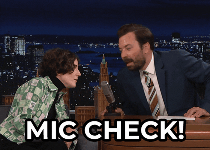 Is This Thing On Jimmy Fallon GIF