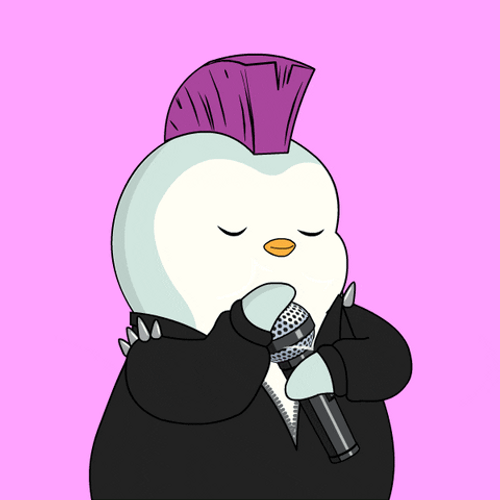 Is This Thing On Pudgy Penguin GIF