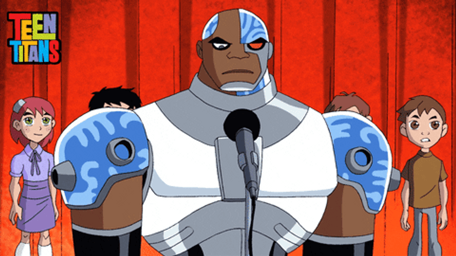 Is This Thing On Teen Titans Mic Check GIF