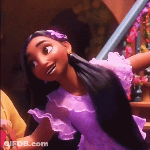 Isabela Madrigal Slide Show Encanto GIF