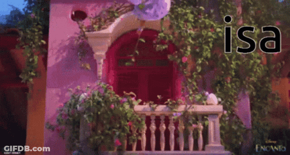 Isabela Madrigal Vine Swinging Encanto GIF