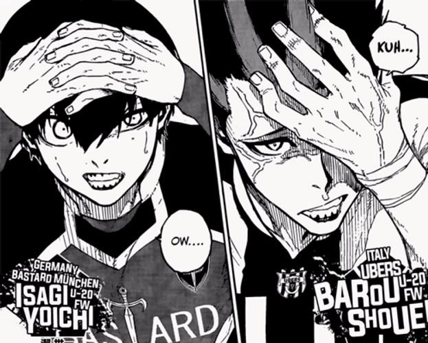 Isagi Yoichi And Barou Shoei Hedgehogs GIF