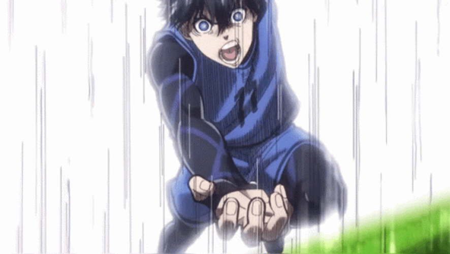 Isagi Yoichi Powerful Screaming GIF