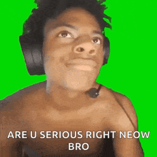 Ishowspeed Are U Seriouse Right Neow GIF