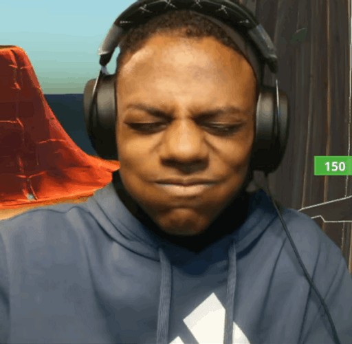 Ishowspeed Closing Eyes While Smiling GIF