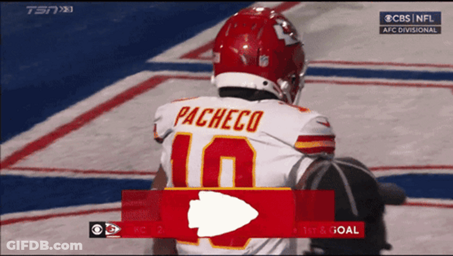 Isiah Pacheco Been Lifted Up GIF
