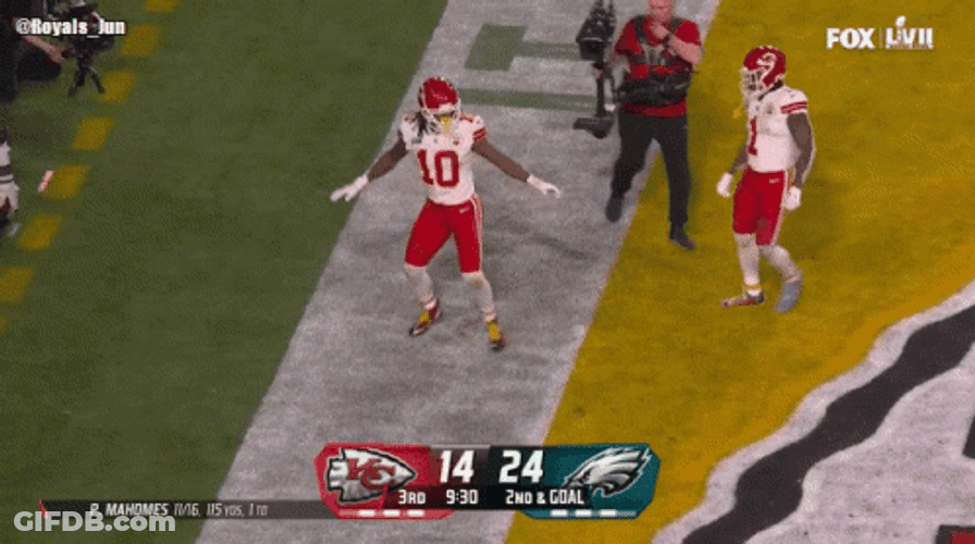 Isiah Pacheco Being Jolly GIF