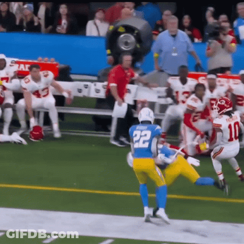 Isiah Pacheco Game Face GIF