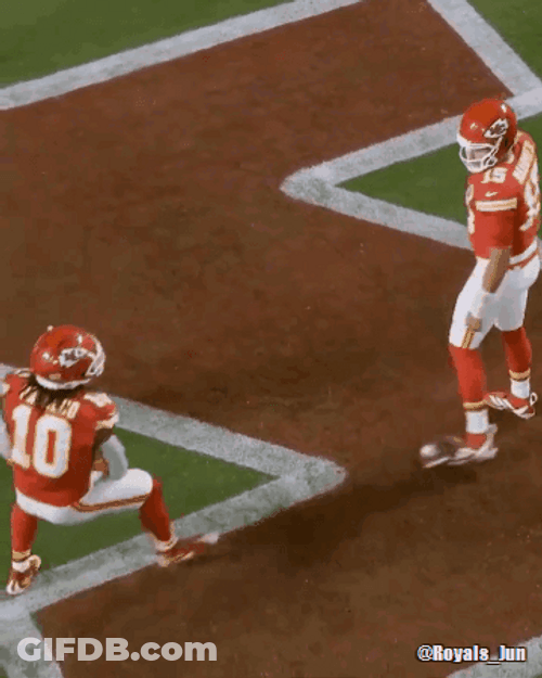 Isiah Pacheco Game Handshake GIF