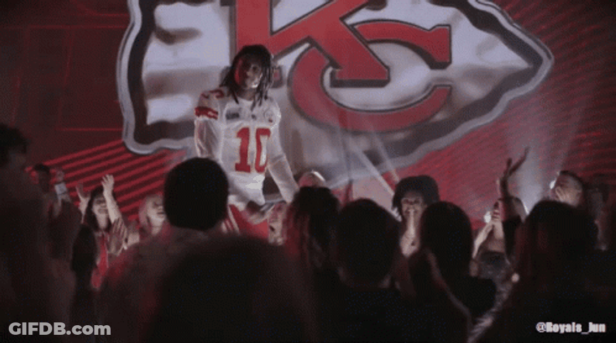 Isiah Pacheco Grand Entrance GIF