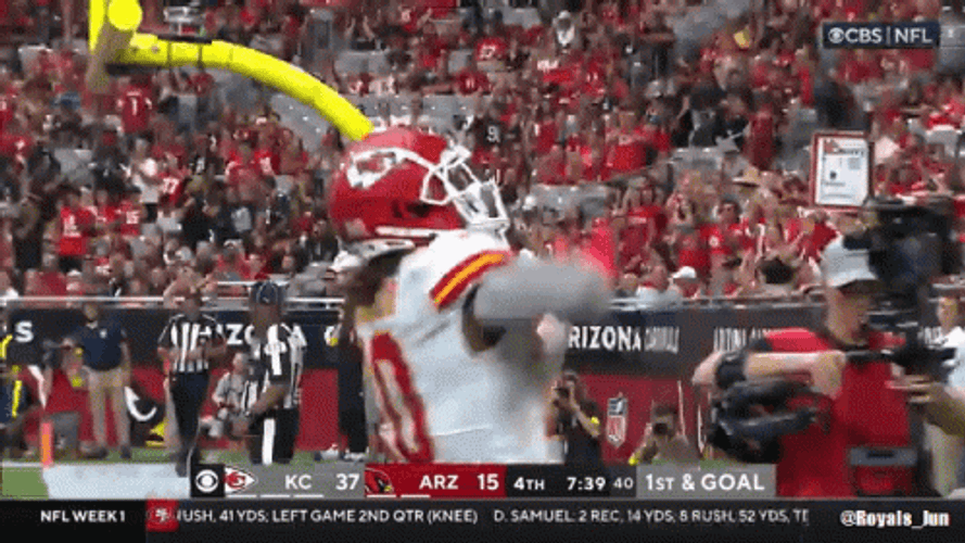 Isiah Pacheco Interacts With Fans GIF