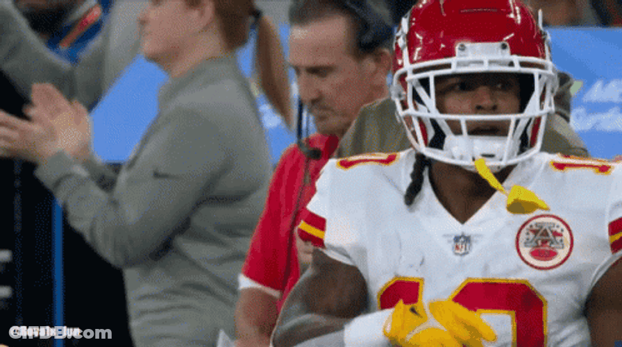Isiah Pacheco Signs On The Crowd GIF