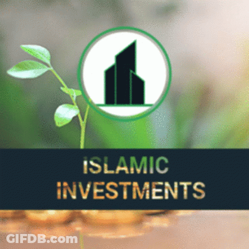 Islamic Investments Ad With Plant Growing From Gold Coins GIF