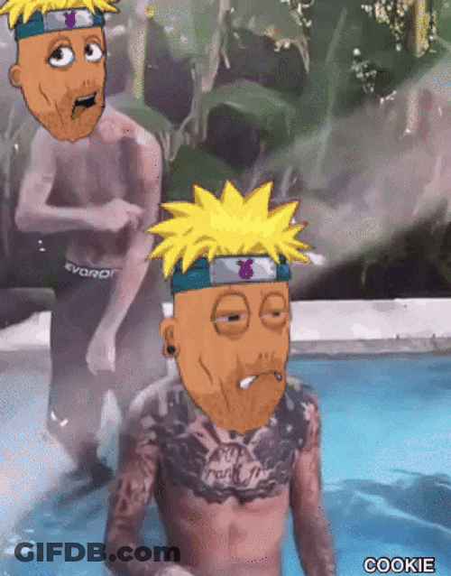Island Boys Naruto Head Meme GIF