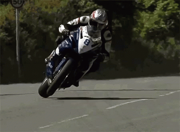 Isle Of Man TT Rider GIF