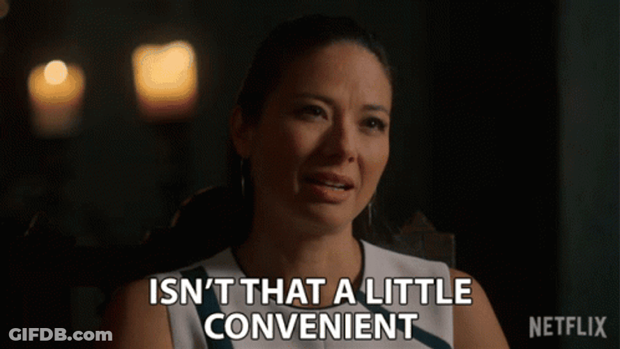Isn't That A Little How Convenient GIF