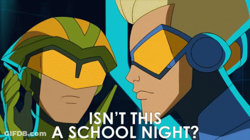 Isn't This A School Night GIF