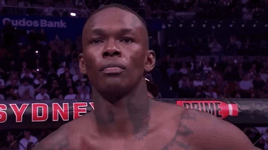 Israel Adesanya Close Shot GIF