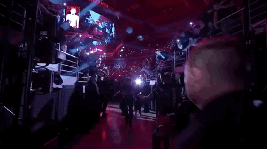 Israel Adesanya Match Entrance GIF