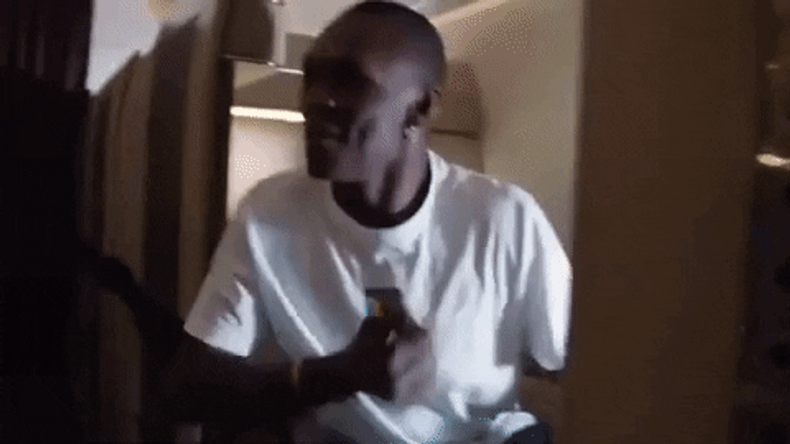 Israel Adesanya Pounding His Chest GIF