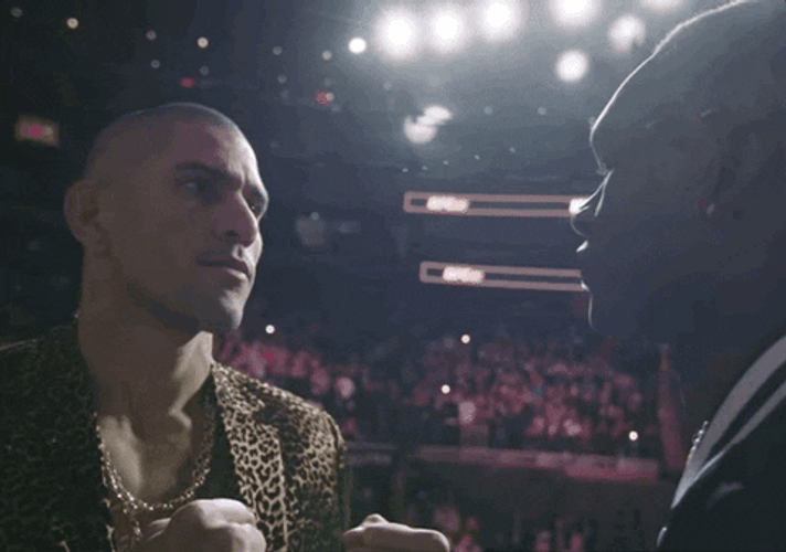 Israel Adesanya Will Face Off With Alex Pereira GIF