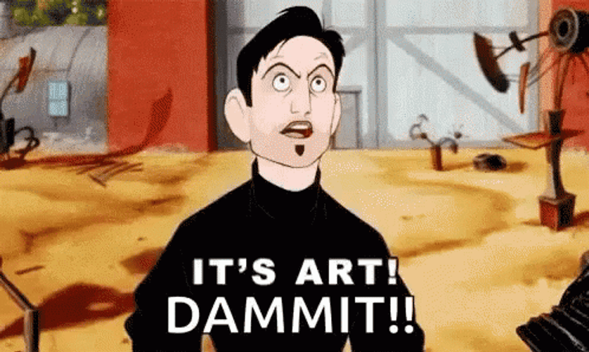 It Belongs In A Museum Its Art GIF