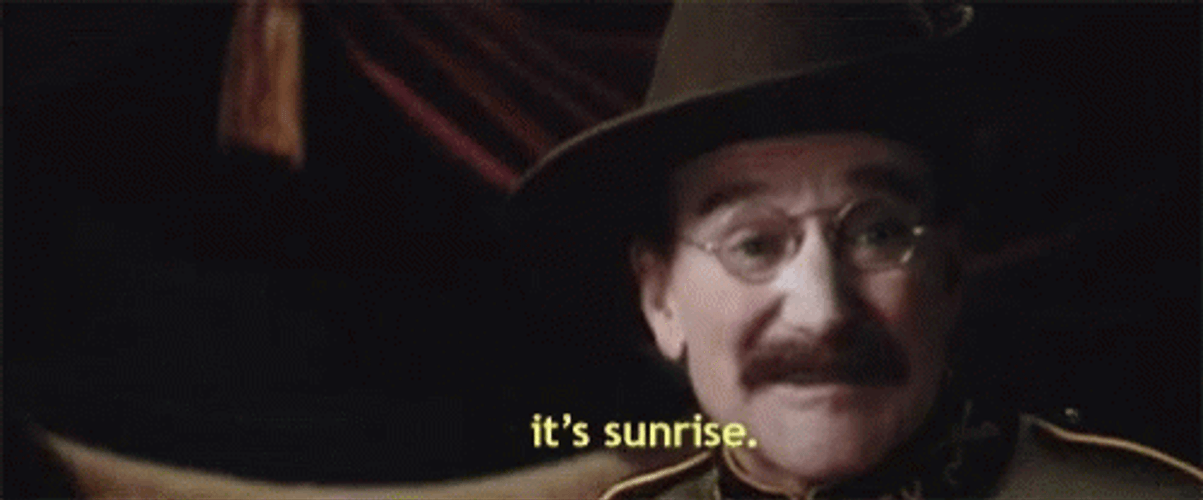 It Belongs In A Museum Its Sunrise GIF