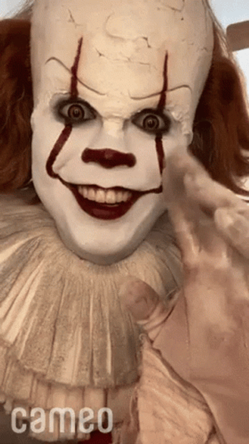 It Clown Creepy Fingers GIF