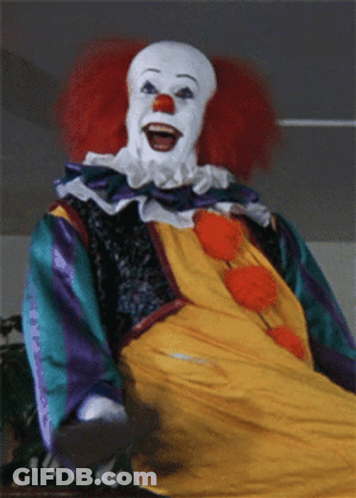 It Clown Happy Pennywise GIF