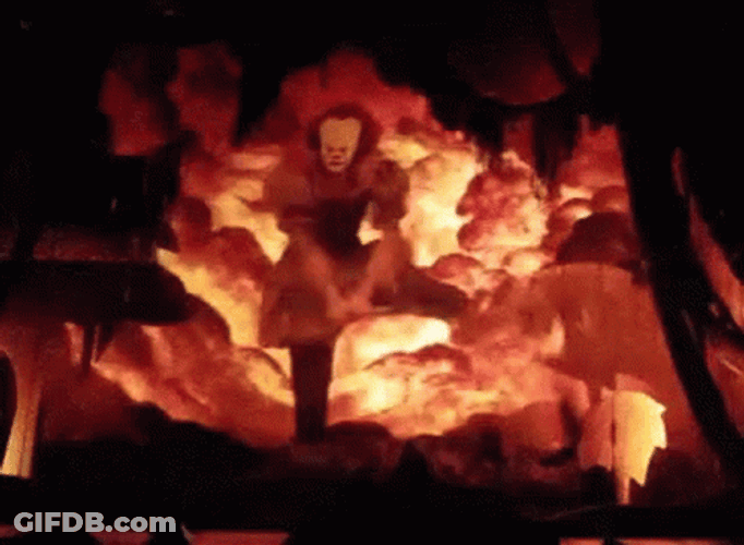 It Clown Pennywise Evil Dance GIF