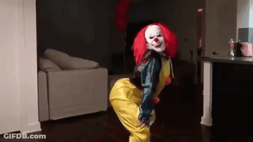 It Clown Pennywise Twerk GIF